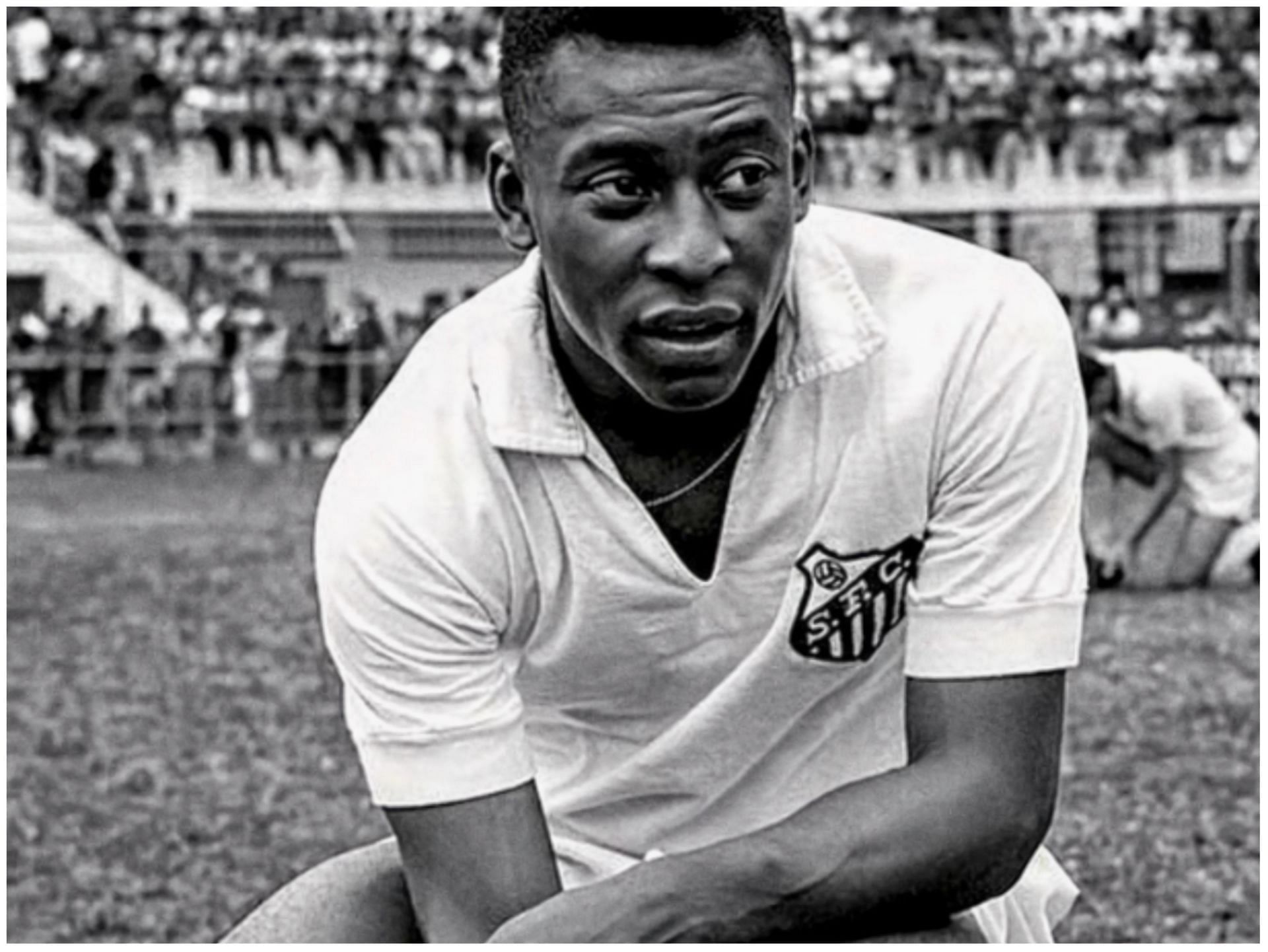 Pele is arguably one of the best players. (Image via Instagram @whysosoccer2022)